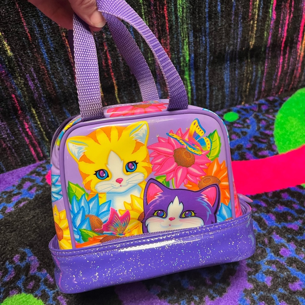 Lisa Frank vintage 90s lunch bag